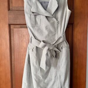 Calvin Klein Women’s Size 10 Office Preppy Gray Dress